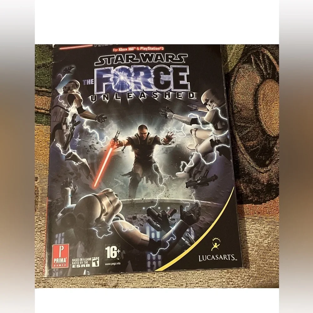 STAR WARS: THE FORCE UNLEASHED: PRIMA OFFICIAL GAME GUIDE for Wii XBOX 360 PS3
